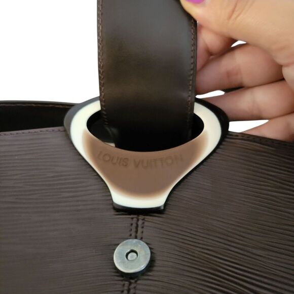 LOUIS VUITTON Epi Brown Leather Reverie Shoulder Bag Handbag - Picture 8 of 16